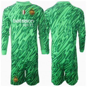Inter Milan Torwart Heimtrikot 2024-25 Langarm (+ kurze hosen)